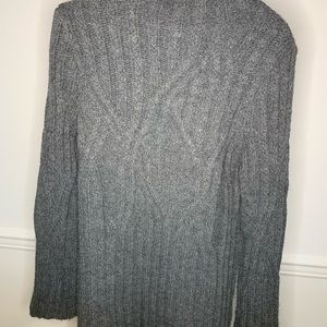 Thick oversized wool cable knit